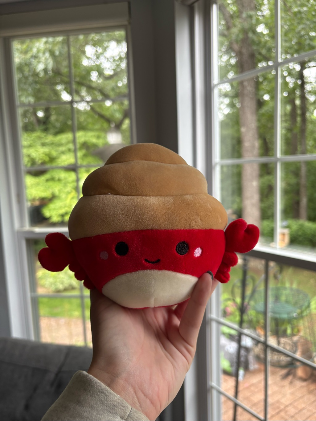 2020 Indie The Hermit Crab Squishmallow 5in Nwot